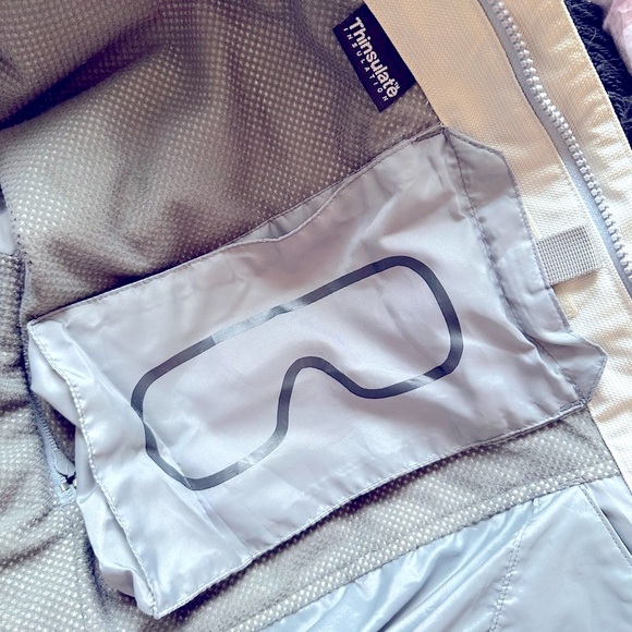 Helly Hansen Gray and Blue Ski Jacket with Hood L - Picture 8 of 13